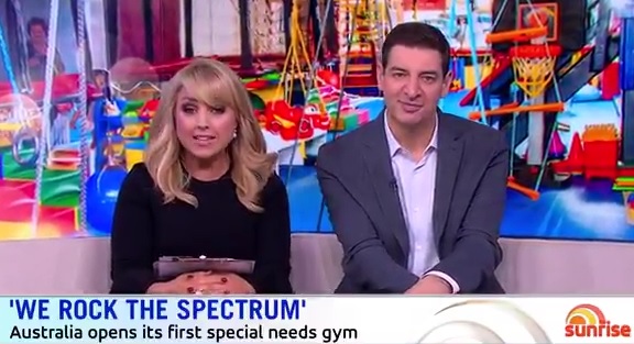 Sunrise speaks on autism friendly kids gym